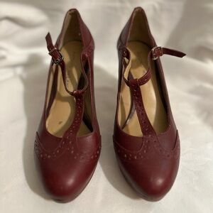 Antonio Melani Elegant Burgundy Women's Shoes